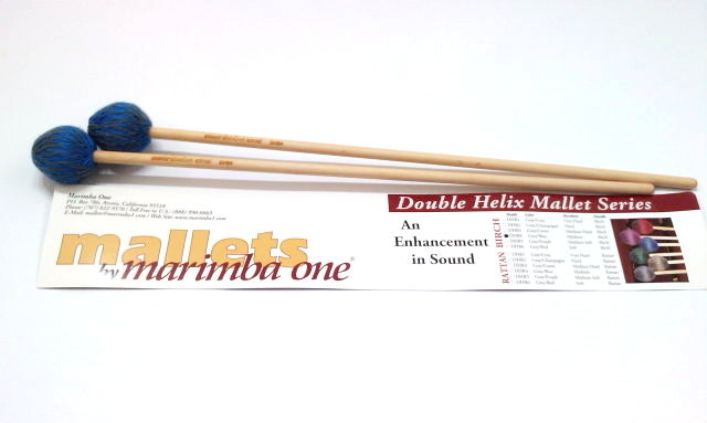 Marimba One DHB4 Double Helix Birch Marimba Mallets - Medium Soft